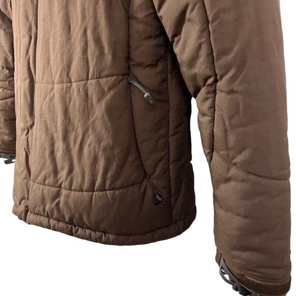 Nike Fit Storm ACG Womens Brown Pink Puffer Winter Jacket Coat Snowboard M - Picture 9 of 16